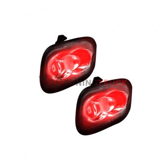 Ford 15-17 F150 & 17-18 RAPTOR & 17-18 SUPERDUTY Ultra High Power LED Mirror / Puddle Light Kit - RED