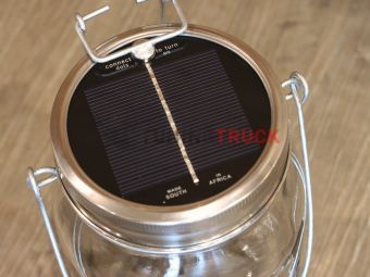 Фонарь походный на солнечной батарее - от Consol Glass (Pty)Ltd
