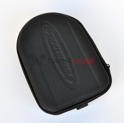 EVA molded zippered case, black nylon, molded PT logo, for the PRO Pressure Tester.