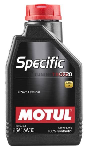1 л MOTUL SPECIFIC 0720 для дизельных двигателей RENAULT, оснащенных сажевым фильтром (DPF)