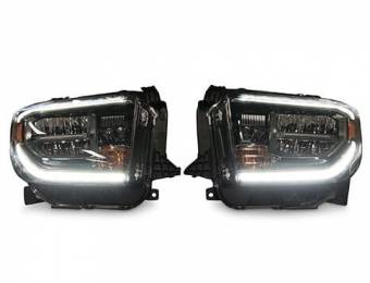LED фара головного света Toyota Tundra  2007-2014  (пассажирская сторона)