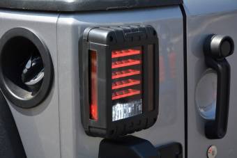 Horizontal LED Tail Light For Jeep Wrangler JK 2007-2017