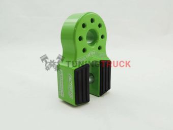Шакл для буксировки с крюком FlatLink - зеленый