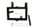 Mitsubishi Pajero Diesel 70A Dual Battery Bracket - by Front Runner