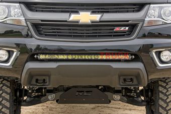Кронштейн для установки LED балки 30'' в бампере Chevrolet Colorado 4WD/2WD 2015-16