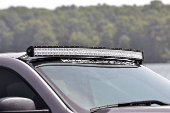 Кронштейн для изогнутой LED балки 54'' над лобовым стеклом Chevrolet Suburban 1500 2007-2014