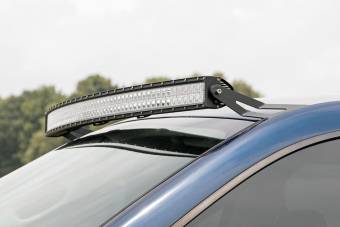 Кронштейн для установки закруглённой 54'' LED балки над лобовым стеклом Dodge  Ram  2002-2008