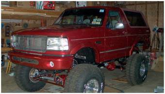 Расширитель колёсных арок 20904-11 Ford Bronco