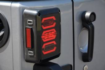 Octagon LED Tail Light For Jeep Wrangler JK 2007-2017