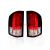 Chevy Silverado 07-13 Single-Wheel & 07-14 Dually & GMC Sierra 07-14 (Dually Only) 2nd GEN Body Style OLED TAIL LIGHTS - Red Lens