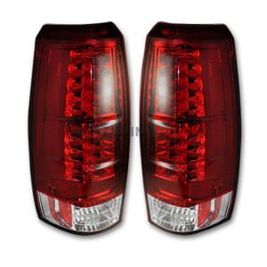 Chevy Avalanche 07-13 LED TAIL LIGHTS - Red Lens
