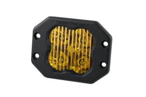 Врезной желтый LED-модуль SS3 Sport с янтарной подсветкой, водительский свет