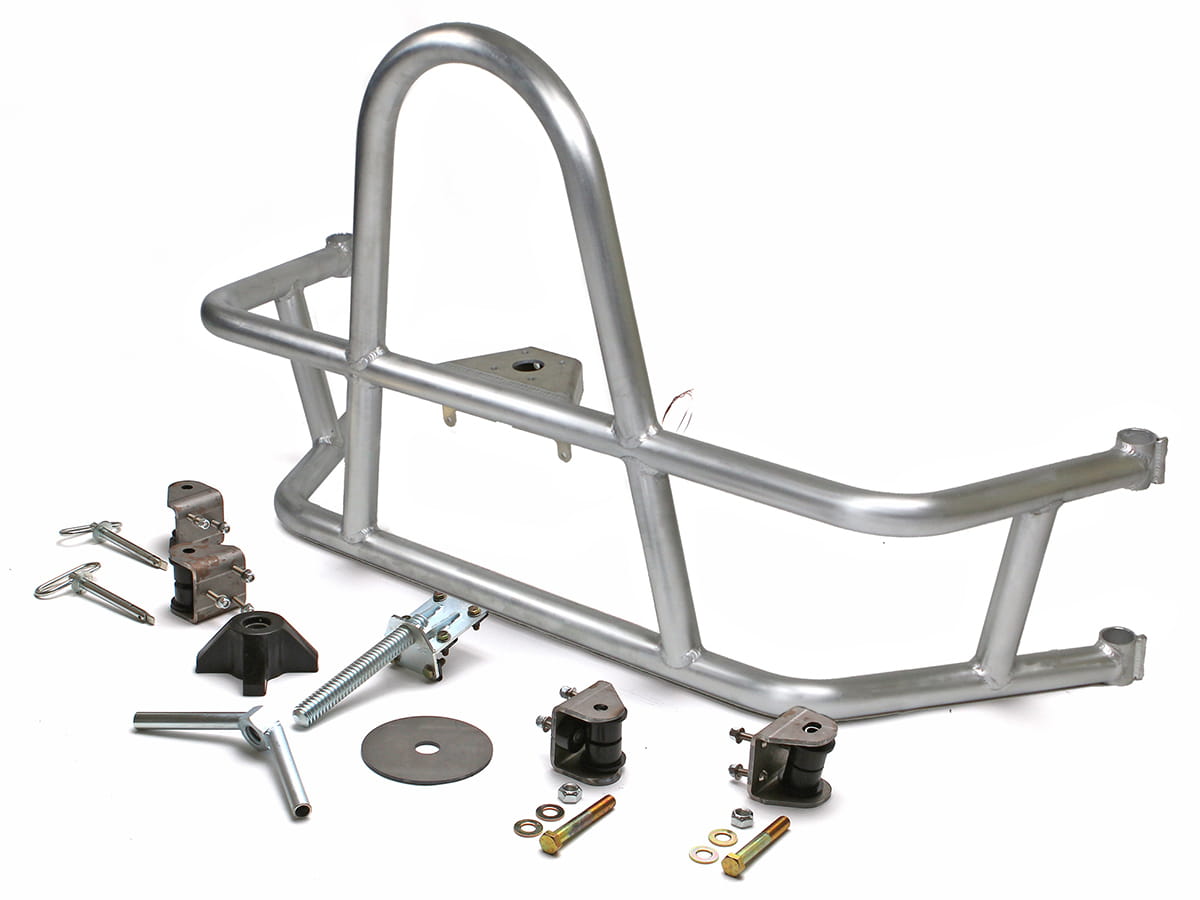 Калитка под запасное колесо диаметром 33"-42" дюйма для Jeep TJ/LJ алюминиевая от  GenRight
