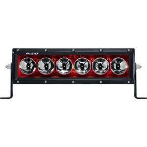 Фара 10″ Radiance Plus серия - красная подсветка