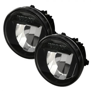 Ford 09-14 F-150 (Excluding RAPTOR) LED Fog Lights 2-Piece Set (Replaces Both OEM Ford F-150 09-14 Fog Lights) - Smoked / Black