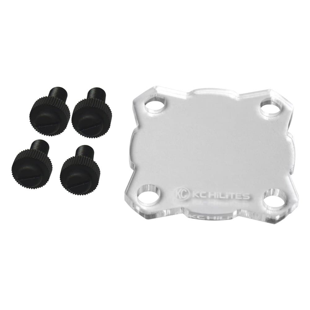 Защитное стекло бесцветное для одинарной фары KC FLEX™ #7208