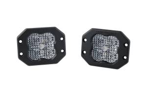 Комплект врезных LED-модулей SS3 Sport с янтарной подсветкой, рабочий свет