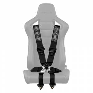 Ремень 6-ти точечный Point 3" FIA Certified Racing Harness - Black