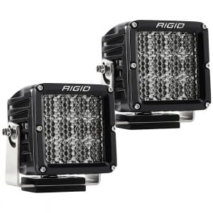 Фары RIGID D-XL серии PRO, рабочий свет