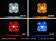 Комплект белых врезных LED-модулей SS3 Sport с белой подсветкой, комбинированный свет Комплект белых врезных LED-модулей SS3 Sport с белой подсветкой, комбинированный свет