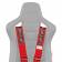 Ремень 5-ти точечный 3" SFI Approved Racing Harness - Red