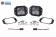 Комплект белых врезных LED-модулей SS3 Sport с синей подсветкой, комбинированный свет Комплект белых врезных LED-модулей SS3 Sport с синей подсветкой, комбинированный свет