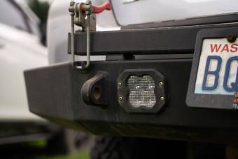 Комплект белых врезных LED-модулей SS3 Sport с белой подсветкой, комбинированный свет