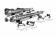 Однорядная LED балка 30'' серии Chrome CREE для бампера FORD F250 Super Duty 4WD/2WD 2011-16 (2 штуки)| Купить в Москве с доставкой по России. Однорядная LED балка 30'' серии Chrome CREE для бампера FORD F250 Super Duty 4WD/2WD 2011-16 (2 штуки)