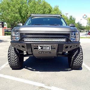 Передний бампер Stealth для Chevrolet Silverado 2500