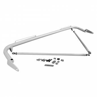 Кронштейн для установки ремней для 05-14 Ford Mustang Harness Bar Kit - White Gloss
