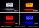 Белый LED-модуль SS2 Sport с синей подсветкой, комбинированный свет Белый LED-модуль SS2 Sport с синей подсветкой, комбинированный свет