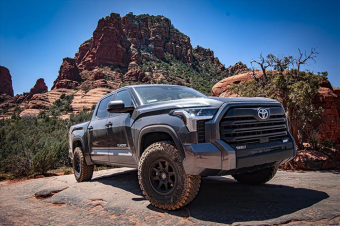 Усиленная подвеска Icon для Toyota Tundra 2021-25 уровень 1