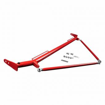 Кронштейн для установки ремней для 05-14 Ford Mustang Harness Bar Kit - Red Gloss