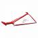 Кронштейн для установки ремней для 05-14 Ford Mustang Harness Bar Kit - Red Gloss