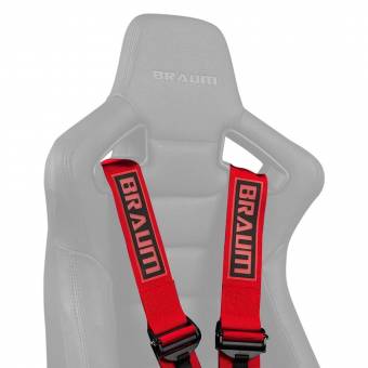 Ремень 6-ти точечный 3" FIA Certified Racing Harness - Red
