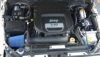 Открытый короб холодного впуска воздуха Volant для Jeep Wrangler JK  2012-18