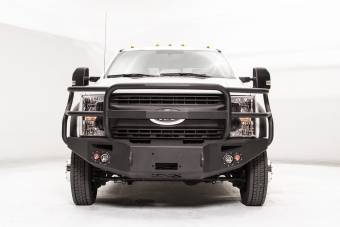 2017 Ford Super Duty F450-F550 Winch Bumper w/ Full Grill Guard