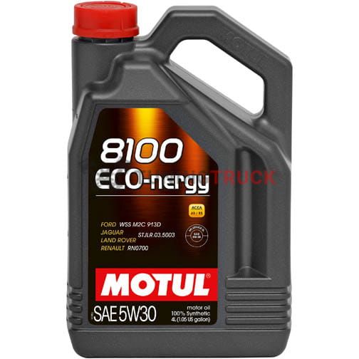 4 л MOTUL 8100 ECO-NERGY 5W-30 энергосберегающее масло для бензиновых и дизельных двигателей