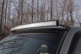 Кронштейн для изогнутой LED балки 50'' над лобовым стеклом Chevrolet Avalanche 1500 4WD/2WD  02-06