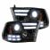Dodge RAM 14-17 1500 & 15-17 2500/3500 PROJECTOR HEADLIGHTS w/ Ultra High Power Smooth OLED DRL & High Power Amber LED Turn Signals - Smoked / Black
