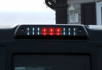 Ford 09-14 F150 - Red LED 3rd Brake Light Kit w/ White LED Cargo Lights - Smoked Lens