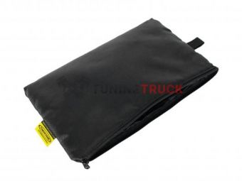 HD Nylon Zippered pouch, loop strap, For PT Mini Kit / Tire Inflator Storage Bag