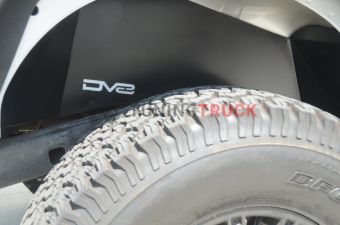 DV8 Aluminum Inner Fender Rear Raw Jeep JK
