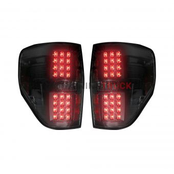 Ford F150 & RAPTOR 09-14 LED TAIL LIGHTS - Smoked Lens