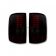 Ford F150 04-08 Straight aka "Style" Side LED TAIL LIGHTS - Dark Red Smoked Lens