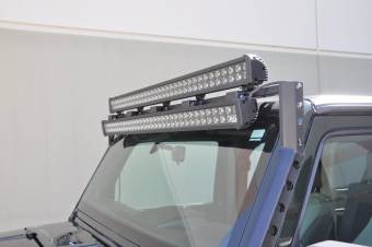 Кронштейн для двух светодиодных балок Jeep Wrangler JK 
