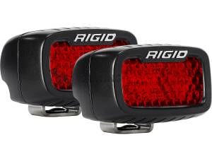 Задние красные LED-фары Rigid серия SR-M