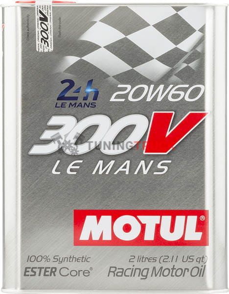 2 л MOTUL 300V LE MANS произведено по технологии ESTER Core®