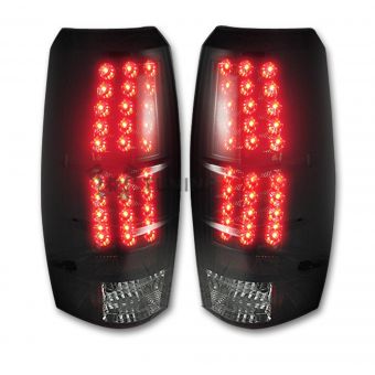Chevy Avalanche 07-13 LED TAIL LIGHTS - Smoked Lens