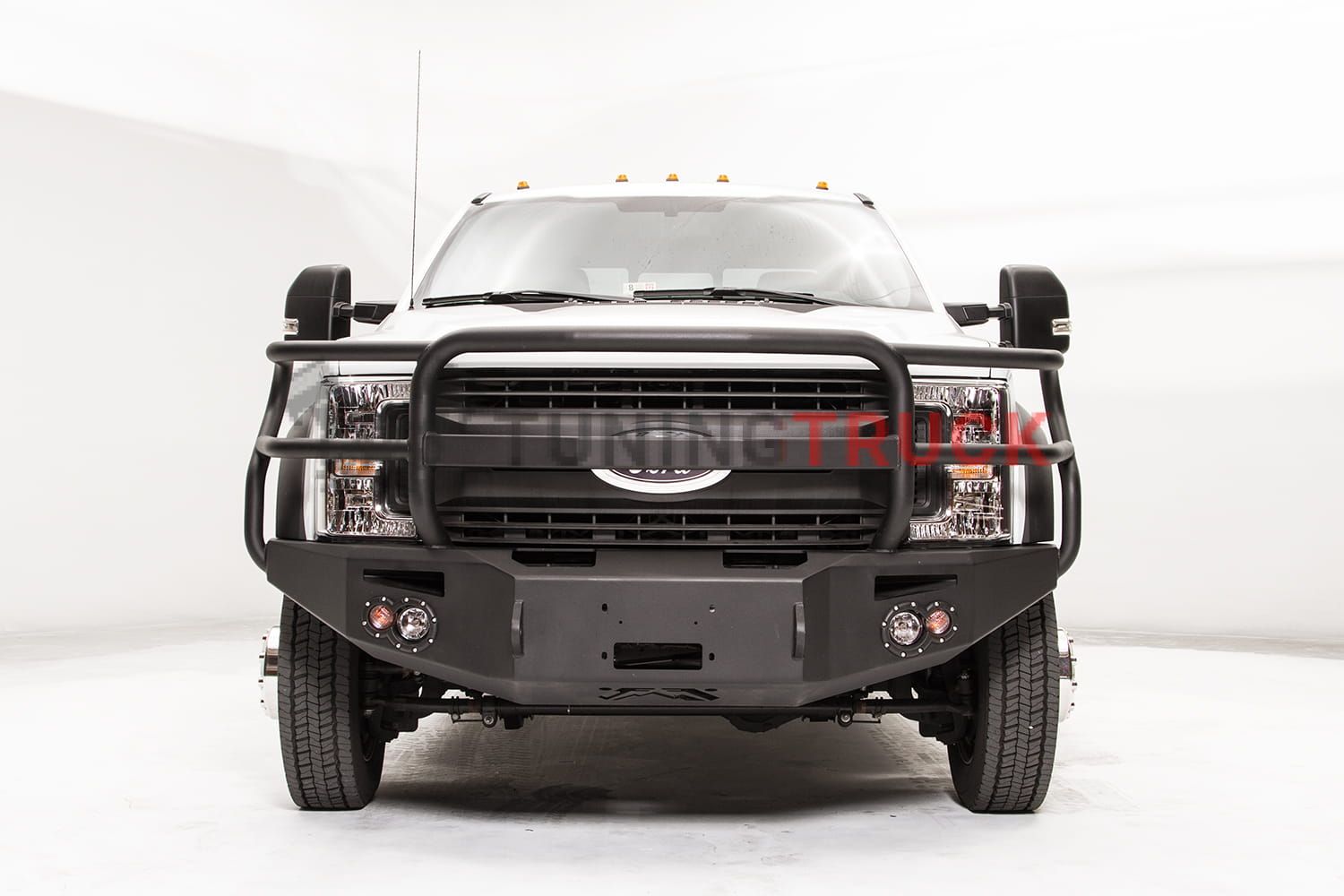 2017 Ford Super Duty F450-F550 Winch Bumper w/ Full Grill Guard Bare